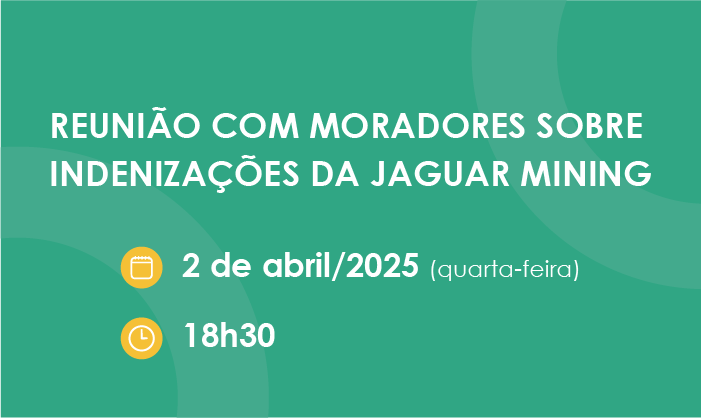 DPMG se reunirá com moradores afetados pela ruptura da pilha de rejeitos em Casquilho de Cima para orientar sobre indenizações 1