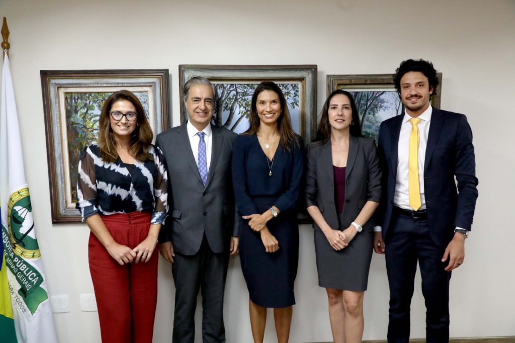 Defensora pública-geral recebe desembargador e deputado estadual 