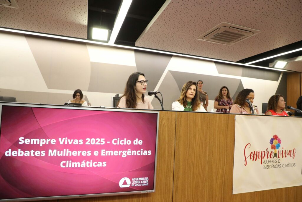 Defensora pública participa da abertura de ciclo de debates na ALMG sobre impactos das mudanças climáticas para as mulheres  1
