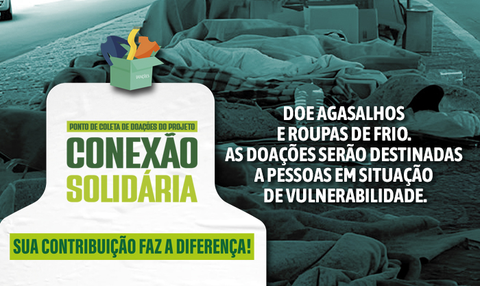 Participe do Conexão Solidária e doe roupas de frio às pessoas em situação de vulnerabilidade 1